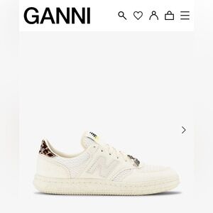GANNI X New Balance T500 Sneakers Women’s 8.0 / Men’s 6.5